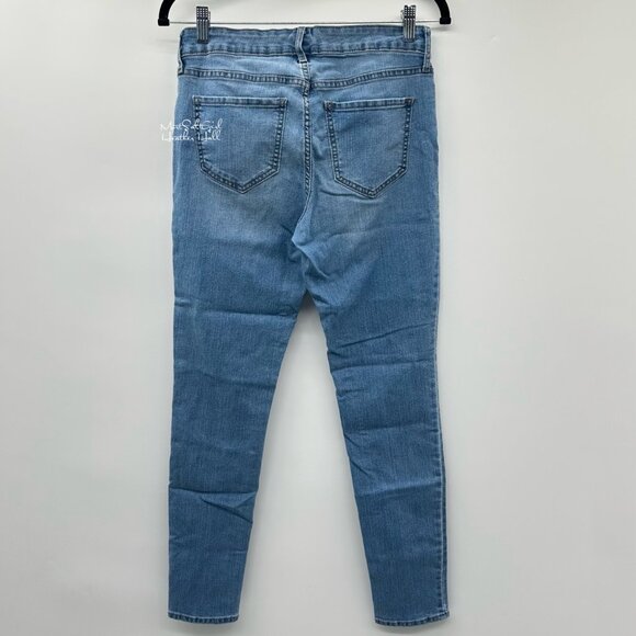 Old Navy Mid-Rise Super Skinny Jeans Size 6 - Picture 2 of 5